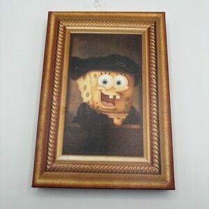 SpongeBob SquarePants Fine Art Mini Canvas Wall Art 7x10 Inches
